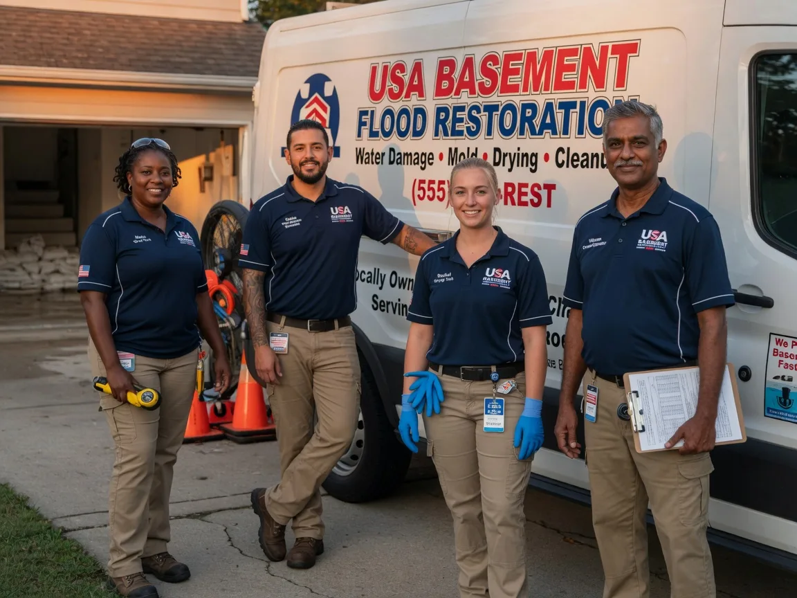 Basement Flood Cleanup company in North Jackson, OH