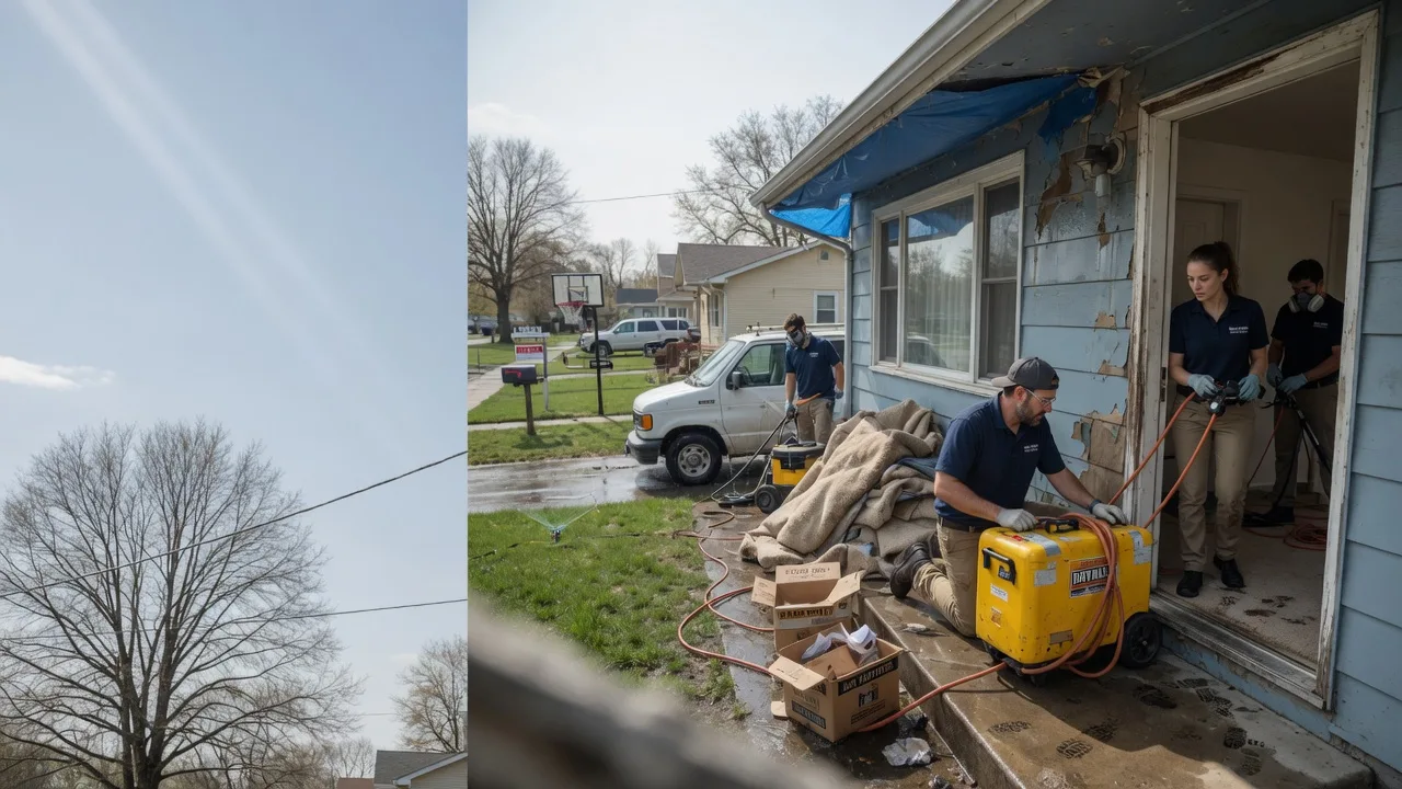 Basement Flood Cleanup in North Jackson, OH near me